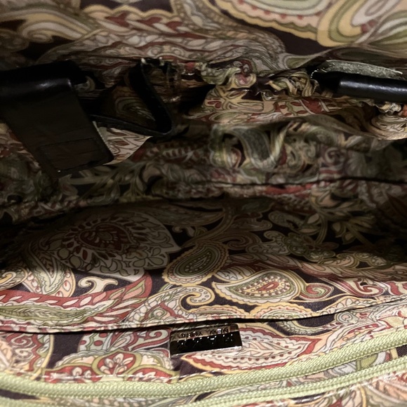 MAXX NY black leather crocodile 🐊 pattern shoulder bag - Picture 5 of 7